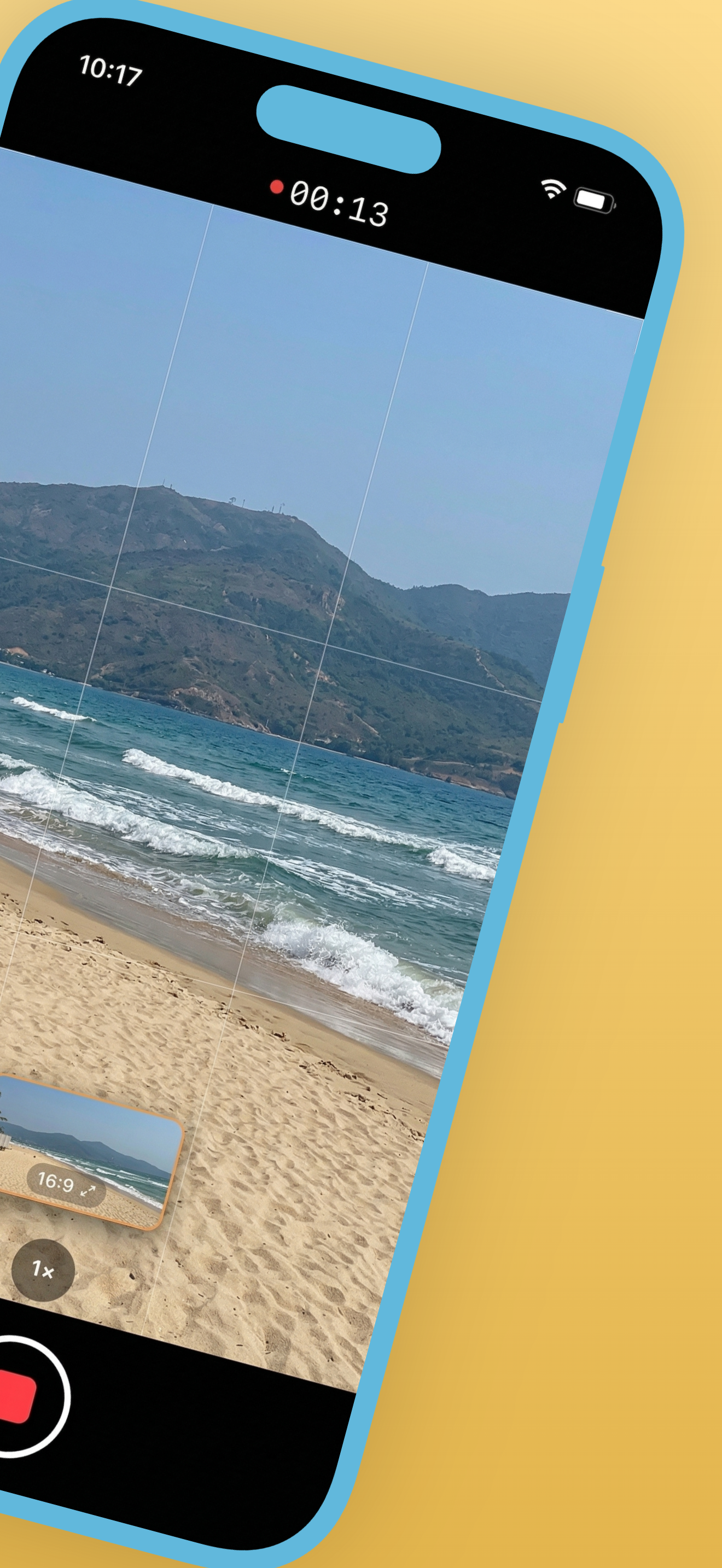 Dual-camera recording with PiP preview